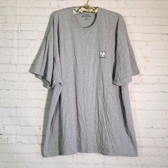 Vintage Y2K Big Dogs Gray Google My Wife Knows Everything Tee Tshirt Mens Sz 4XL - Picture 6 of 15